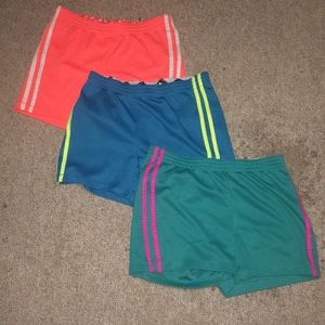 Girls gym shorts